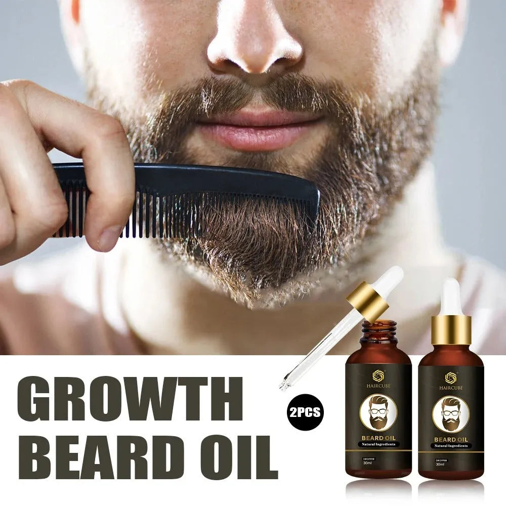 Growth Essential Oil Natural Beard Growth - Bellarte Enchanté Growth Essential Oil Natural Beard Growth